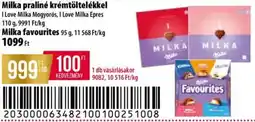 Coop Milka praliné krémtöltelékkel ajánlat