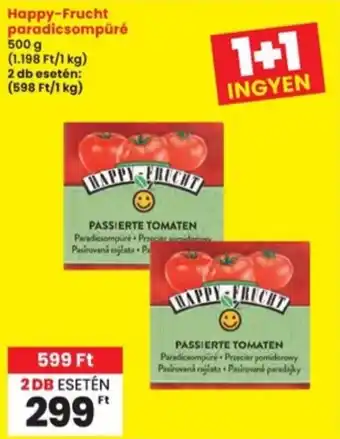 Interspar Happy-Frucht paradicsompüré ajánlat