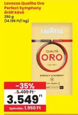 Interspar Lavazza Qualita Oro Perfect Symphony örölt kávé ajánlat