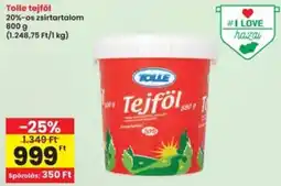 Interspar Tolle tejföl ajánlat
