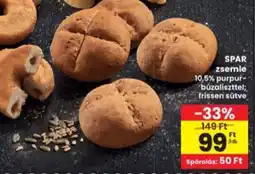 Interspar SPAR zsemle ajánlat