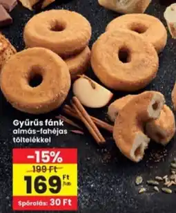 Interspar Gyűrűs fánk ajánlat