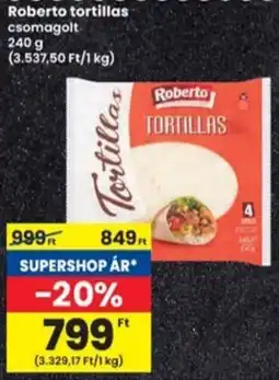 Interspar Roberto tortillas ajánlat