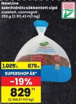Interspar NewLine szénhidrátcsökkentett cipó ajánlat