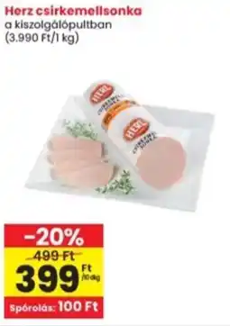 Interspar Herz csirkemellsonka ajánlat