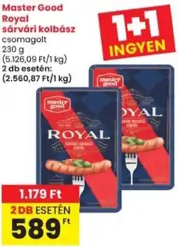 Interspar Master Good Royal sárvári kolbász ajánlat