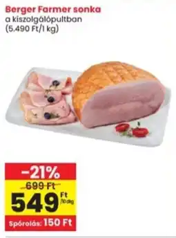 Interspar Berger Farmer sonka ajánlat