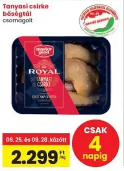 Interspar Tanyasi csirke bőségtál ajánlat