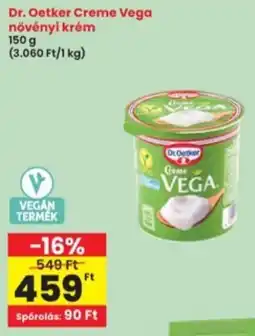 Interspar Dr. Oetker Creme Vega növényi krém ajánlat