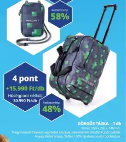 Interspar Görgős táska ajánlat