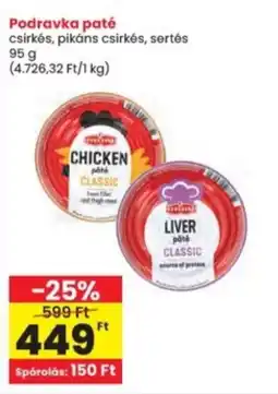 Interspar Podravka paté ajánlat