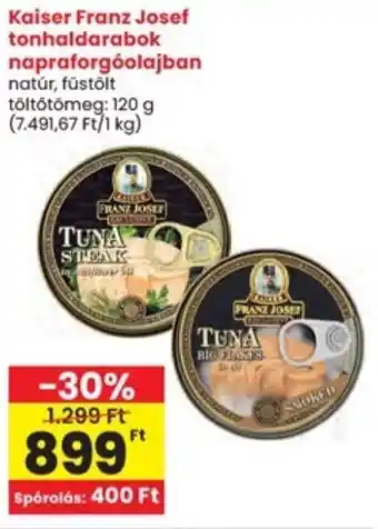 Interspar Kaiser Franz Josef tonhaldarabok napraforgóolajban ajánlat