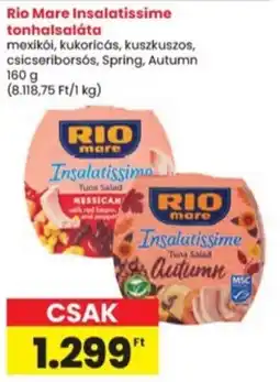 Interspar Rio Mare Insalatissime tonhalsaláta ajánlat