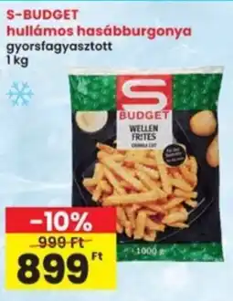 Interspar S-BUDGET hullámos hasábburgonya ajánlat