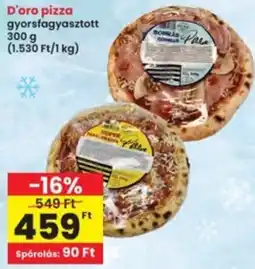 Interspar D'oro pizza ajánlat
