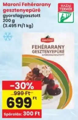 Interspar Maroni Fehérarany gesztenyepűré ajánlat