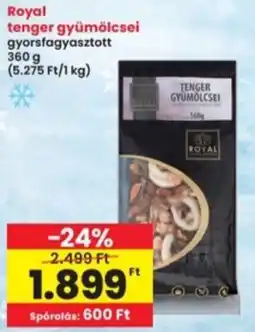 Interspar Royal tenger gyümölcsei ajánlat