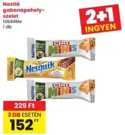 Interspar Nestlé gabonapehely-szelet ajánlat