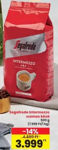 Interspar Segafredo Intermezzo szemes Κανό ajánlat