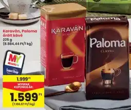 Interspar Karaván, Paloma örölt kávé ajánlat