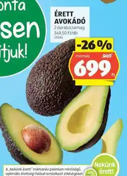 ALDI Érett avokádó ajánlat