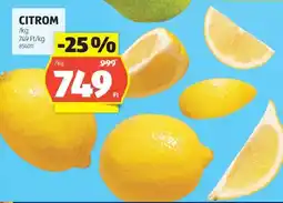 ALDI Citrom ajánlat