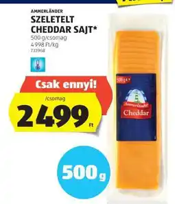 ALDI Ammerländer Szeletelt Cheddar Sajt ajánlat