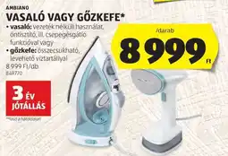 ALDI Ambiano Vasaló vagy Gőzkefe ajánlat