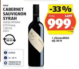 ALDI CABERNET SAUVIGNON SYRAH ajánlat