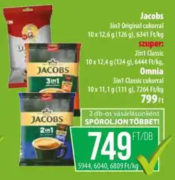 Coop Jacobs 3in1 Original cukorral ajánlat