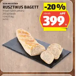 ALDI Rusztikus Bagett ajánlat