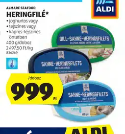 ALDI Almare Seafood Heringfilé ajánlat
