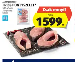 ALDI Almare Seafood Friss Pontyszelet ajánlat