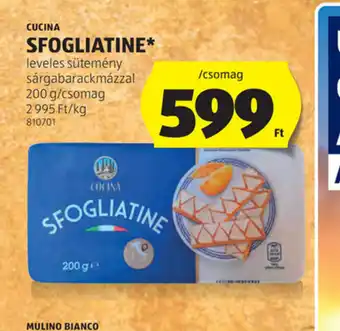 ALDI Cucina Sfogliatine ajánlat