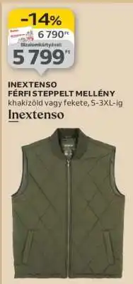 Auchan INEXTENSO FÉRFI STEPPELT MELLÉNY ajánlat