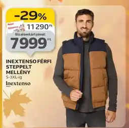 Auchan INEXTENSO FÉRFI STEPPELT MELLÉNY ajánlat