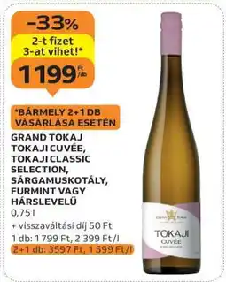 Auchan Grand Tokaj Tokaji Cuvée ajánlat