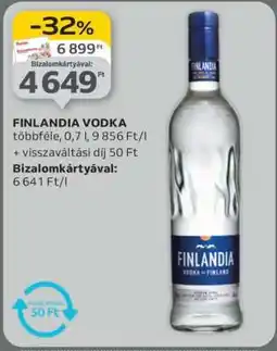 Auchan FINLANDIA Vodka ajánlat