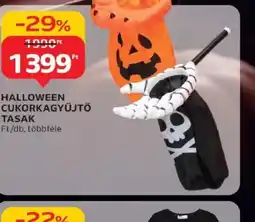 Auchan Halloween Cukorkagyűjtő Tasak ajánlat