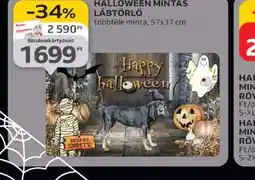 Auchan Halloween mintás lábtörlő ajánlat
