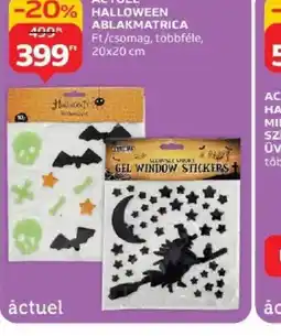 Auchan Actuel Halloween Ablakmatrica ajánlat