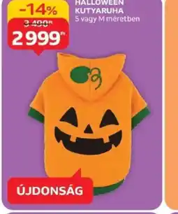 Auchan Halloween Kutyaruha ajánlat