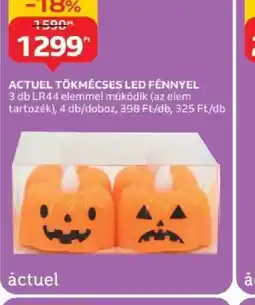 Auchan Actuel Tökmécses LED Fénnyel ajánlat