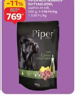 Auchan Piper alutasakos kutyaeledel ajánlat