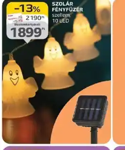 Auchan Szolár fényfüzér ajánlat