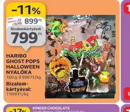 Auchan Haribo Ghost Pops Halloween Nyalka ajánlat