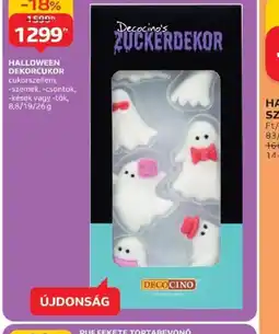 Auchan Halloween Dekor Cukor ajánlat