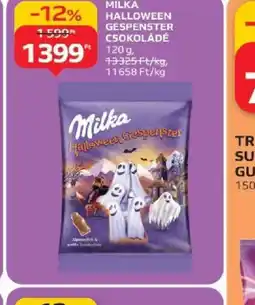 Auchan Milka Halloween Gespenster Csokoládé ajánlat