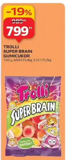 Auchan Trolli Super Brain Gumicukor ajánlat