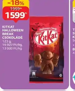 Auchan KitKat Halloween Break Csokoládé ajánlat